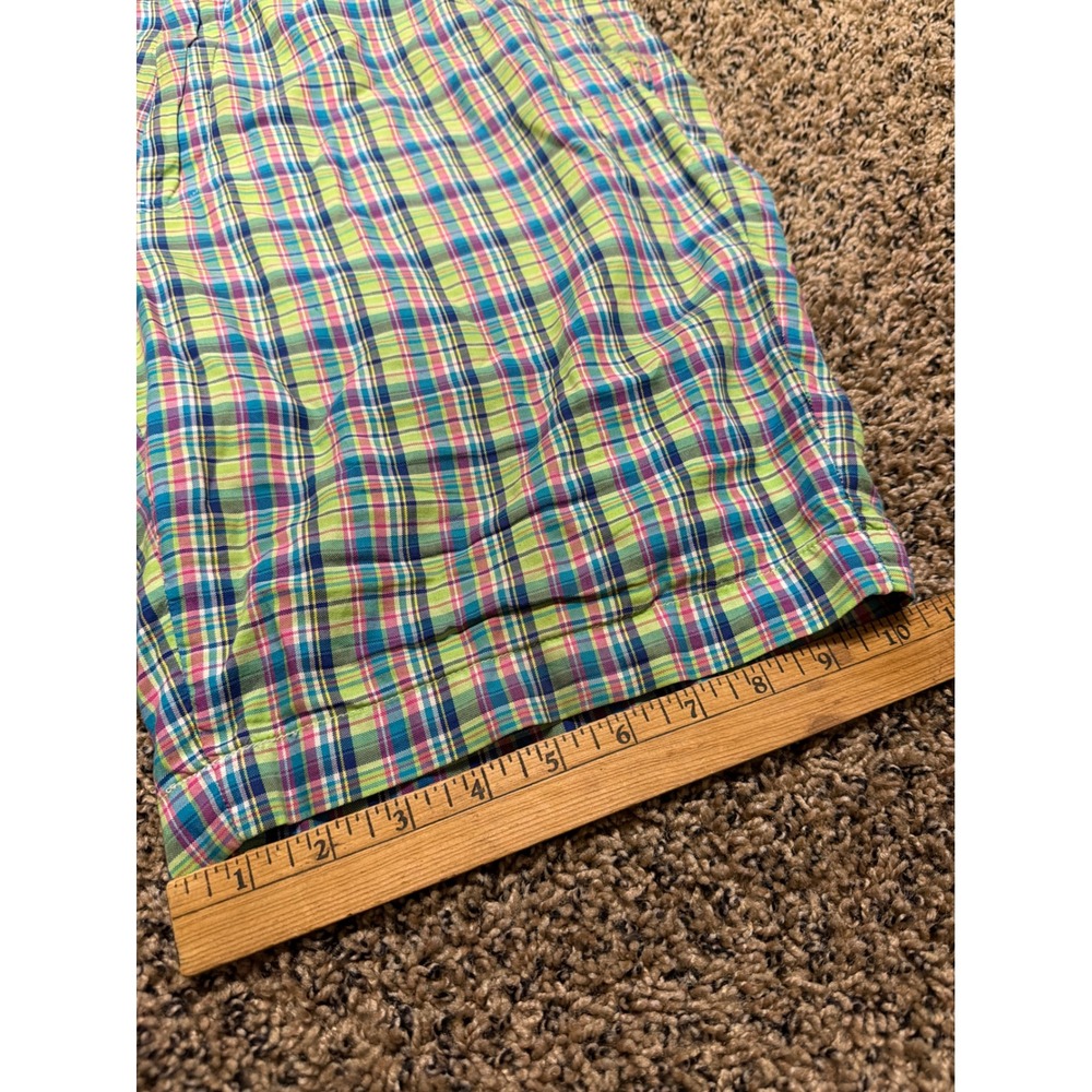 Polo Golf Ralph Lauren Plaid Shorts Men's 34  Pastel Preppy - Picture 7 of 10